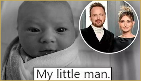 Aaron Paul and wife Lauren welcome baby son Ryden Caspian Paul