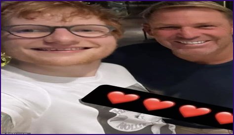 Ed Sheeran reveals eerie last phone call with Australian Cricketer Shane Warne